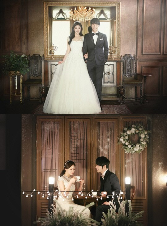 윤주만 웨딩화보 이원석 작가, 오쉐르 웨딩브디끄 제공